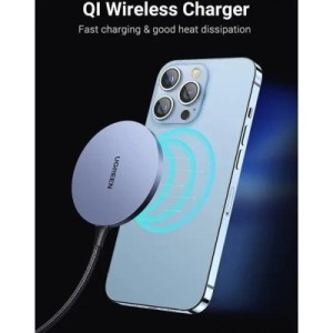 Зарядний пристрій Ugreen Magnetic Wireless Charger 15W CD245 (30233)