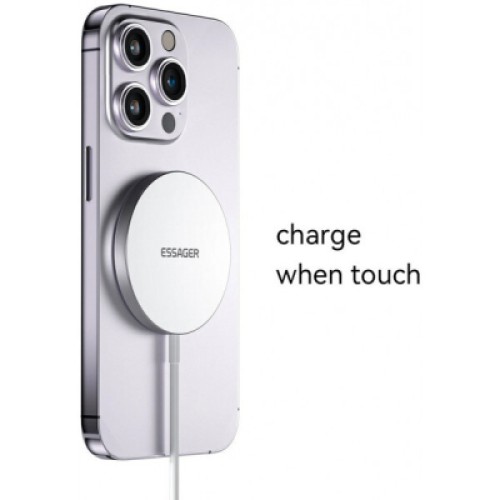 Зарядное устройство Essager 2-in-1 wireless charger 15W magnetic for phone and earphones (EWXCX-YT02-Z)
