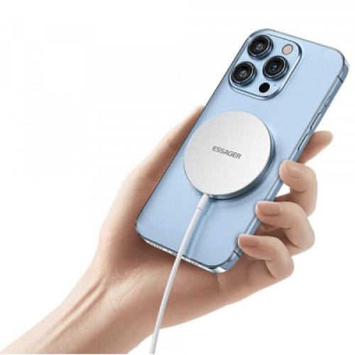 Зарядное устройство Essager 2-in-1 wireless charger 15W magnetic for phone and earphones (EWXCX-YT02-Z)