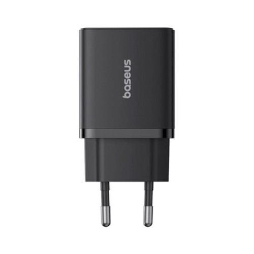 Зарядное устройство Baseus 1xUSB-C 30W + 1xUSB black (P10111404113-00) Зарядное устройство Baseus 1xUSB-C 30W + 1xUSB black (P10111404113-00)