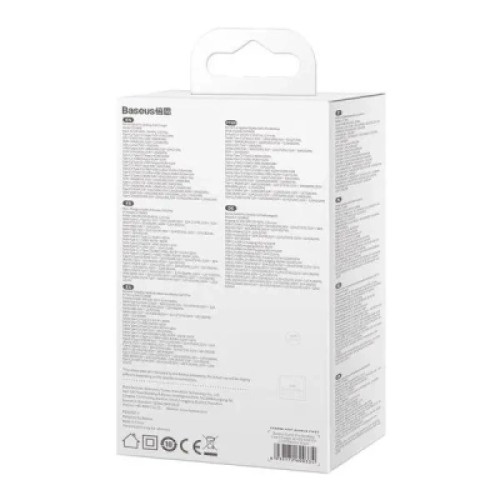 Зарядное устройство Baseus 2xUSB-C 65W + 2xUSB GaN + cable USB-C to USB-C 100W 1.0m black (CCGP040101) Зарядное устройство Baseus 2xUSB-C 65W + 2xUSB GaN + cable USB-C to USB-C 100W 1.0m black (CCGP040101)