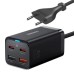 Зарядное устройство Baseus 2xUSB-C 65W + 2xUSB GaN + cable USB-C to USB-C 100W 1.0m black (CCGP040101) Зарядное устройство Baseus 2xUSB-C 65W + 2xUSB GaN + cable USB-C to USB-C 100W 1.0m black (CCGP040101)
