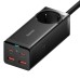 Зарядное устройство Baseus AC + 2xUSB-C 100W + 2xUSB + cable USB-C to USB-C 100W 1.0m black (PSZM000401) Зарядное устройство Baseus AC + 2xUSB-C 100W + 2xUSB + cable USB-C to USB-C 100W 1.0m black (PSZM000401)