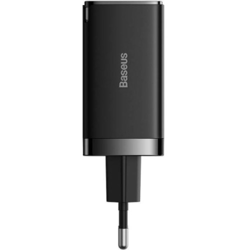 Зарядное устройство Baseus 2xUSB-C 65W + 1xUSB GaN + cable USB-C to USB-C 100W 1.0m black (CCGP120201) Зарядное устройство Baseus 2xUSB-C 65W + 1xUSB GaN + cable USB-C to USB-C 100W 1.0m black (CCGP120201)