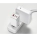 Зарядное устройство Baseus 2xUSB-C 65W + 1xUSB GaN + cable USB-C to USB-C 100W 1.0m white (CCGP120202) Зарядное устройство Baseus 2xUSB-C 65W + 1xUSB GaN + cable USB-C to USB-C 100W 1.0m white (CCGP120202)