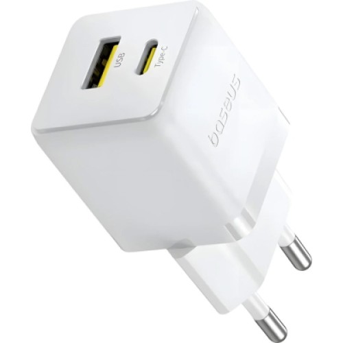 Зарядное устройство Baseus 1xUSB-C 20W + 1xUSB white + cable USB-C to USB-C 60W 1.0m (P10111608213-01) Зарядное устройство Baseus 1xUSB-C 20W + 1xUSB white + cable USB-C to USB-C 60W 1.0m (P10111608213-01)