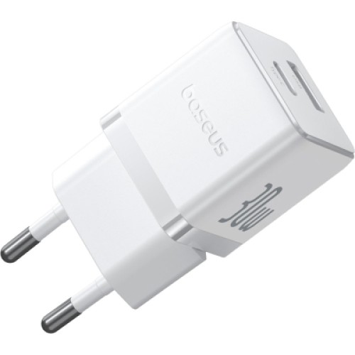 Зарядное устройство Baseus 1xUSB-C 30W + 1xUSB white (P1011160A213-00) Зарядное устройство Baseus 1xUSB-C 30W + 1xUSB white (P1011160A213-00)