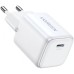 Зарядное устройство Ugreen USB-C PD20W GaN CD318 white (15324) Зарядное устройство Ugreen USB-C PD20W GaN CD318 white (15324)