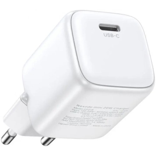 Зарядное устройство Ugreen USB-C PD20W GaN CD318 white (15324) Зарядное устройство Ugreen USB-C PD20W GaN CD318 white (15324)