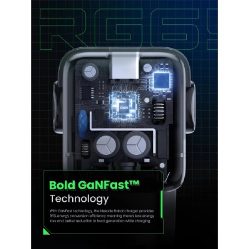 Зарядное устройство Ugreen 1xUSB + 2xUSB-C 65W GaN CD361 gray (25685B) Зарядное устройство Ugreen 1xUSB + 2xUSB-C 65W GaN CD361 gray (25685B)