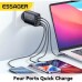 Зарядное устройство Essager 3xUSB-C + 1xUSB 120W GaN (ECT3CA-JZB01-Z)