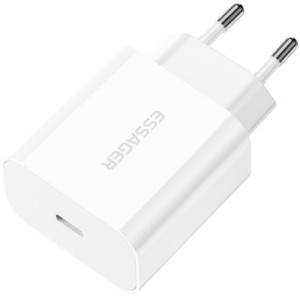 Зарядное устройство Essager USB-C PD20W white (ECTC-FJB02-P)