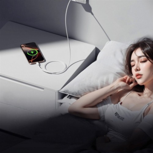 Зарядное устройство Essager USB-C PD20W + cable USB-C to USB-C white (EFJB02-JSTT2-T)