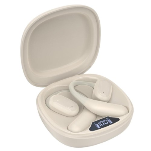 Наушники Choetech Open-ear з LED дисплеєм Beige (BH-T25-SK)