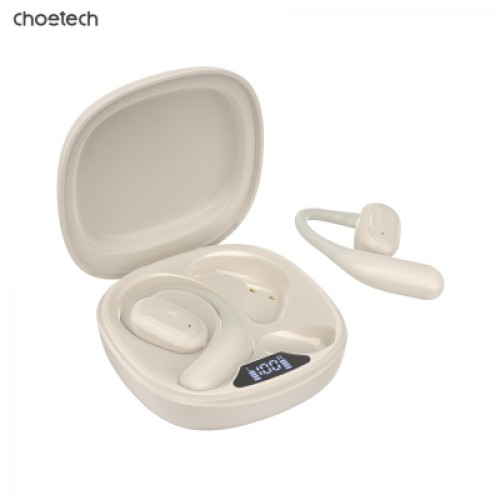 Наушники Choetech Open-ear з LED дисплеєм Beige (BH-T25-SK)