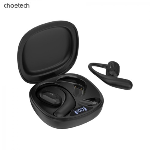 Наушники Choetech Open-ear з LED дисплеєм Black (BH-T25-BK)