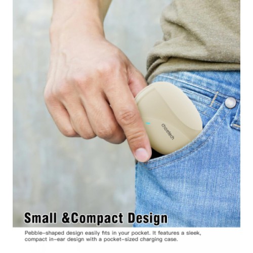 Наушники Choetech TWS Oval Beige (BH-T24-SK)