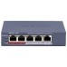 Коммутатор сетевой Hikvision DS-3E0105P-E/M(C) Коммутатор сетевой Hikvision DS-3E0105P-E/M(C)