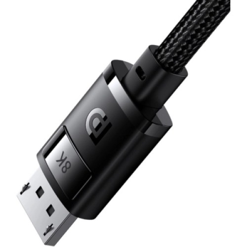 Кабель мультимедийный DisplayPort M to DisplayPort M 1.5m 8K Baseus (B00633706111-01) Кабель мультимедийный DisplayPort M to DisplayPort M 1.5m 8K Baseus (B00633706111-01)