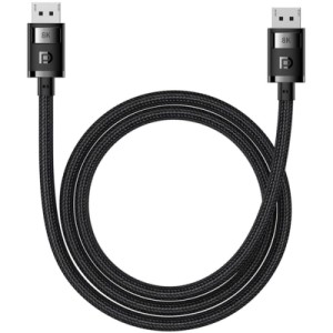 Кабель мультимедийный DisplayPort M to DisplayPort M 1.5m 8K Baseus (B00633706111-01)