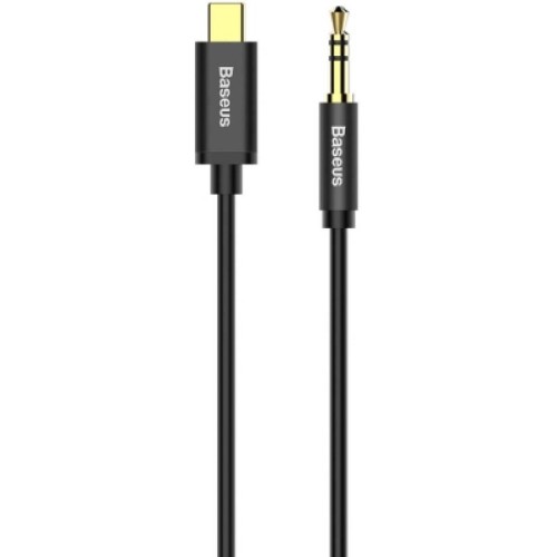 Кабель мультимедийный USB-C to 3.5mm M 1.2m black Baseus (CAM01-01) Кабель мультимедийный USB-C to 3.5mm M 1.2m black Baseus (CAM01-01)