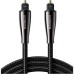 Кабель мультимедийный Optical Toslink 2.0m AV108 black Ugreen (10540) Кабель мультимедийный Optical Toslink 2.0m AV108 black Ugreen (10540)