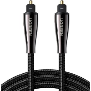 Кабель мультимедійний Optical Toslink 3.0m AV108 black Ugreen (10541) Кабель мультимедійний Optical Toslink 3.0m AV108 black Ugreen (10541)