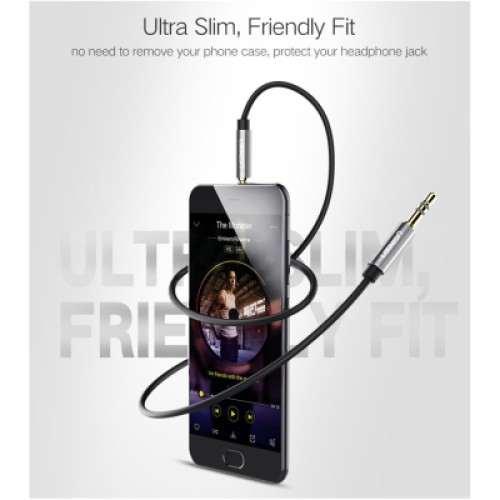 Кабель мультимедийный 3.5mm M to 3.5mm M 3.0m AV119 black Ugreen (10736) Кабель мультимедийный 3.5mm M to 3.5mm M 3.0m AV119 black Ugreen (10736)