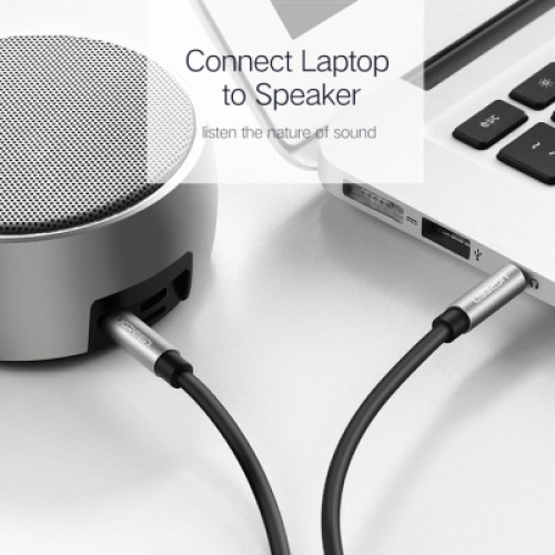 Кабель мультимедийный 3.5mm M to 3.5mm M 3.0m AV119 black Ugreen (10736) Кабель мультимедийный 3.5mm M to 3.5mm M 3.0m AV119 black Ugreen (10736)