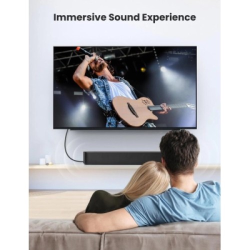 Кабель мультимедийный Optical Toslink 2.0m AV122 black Ugreen (70892) Кабель мультимедийный Optical Toslink 2.0m AV122 black Ugreen (70892)