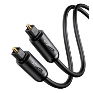 Кабель мультимедійний Optical Toslink 2.0m AV122 black Ugreen (70892) Кабель мультимедійний Optical Toslink 2.0m AV122 black Ugreen (70892)