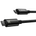 Дата кабель USB-C to USB-C 1.0m 240W Black Baseus (CAWJ040001) Дата кабель USB-C to USB-C 1.0m 240W Black Baseus (CAWJ040001)