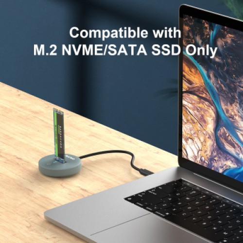 Док-станция для накопителей Maiwo M.2 NVMe/SATA SSD to USB3.2 Gen2 USB-C 10Gbps (K1698P2) Док-станция для накопителей Maiwo M.2 NVMe/SATA SSD to USB3.2 Gen2 USB-C 10Gbps (K1698P2)