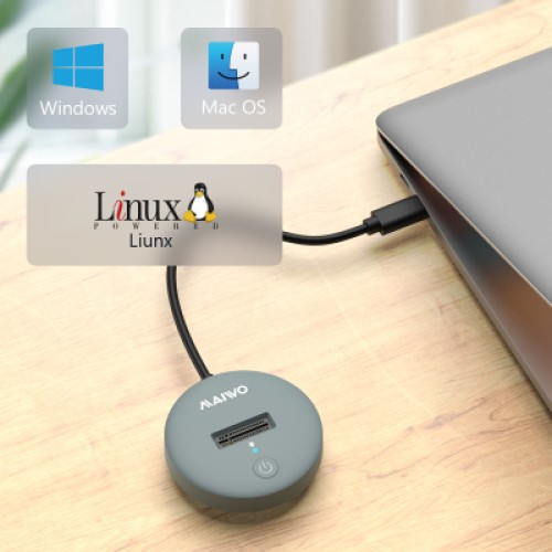 Док-станция для накопителей Maiwo M.2 NVMe/SATA SSD to USB3.2 Gen2 USB-C 10Gbps (K1698P2) Док-станция для накопителей Maiwo M.2 NVMe/SATA SSD to USB3.2 Gen2 USB-C 10Gbps (K1698P2)