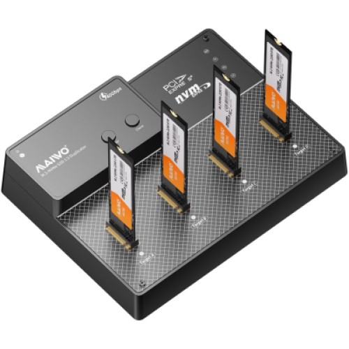 Док-станция для накопителей Maiwo 4*NVMe M.2 SSD Key M/B+M to USB4.0 USB-C 40Gbps (K3015P4) Док-станция для накопителей Maiwo 4*NVMe M.2 SSD Key M/B+M to USB4.0 USB-C 40Gbps (K3015P4)