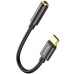 Переходник USB-C M to 3.5mm F 0.1m black Baseus (CATL54-01) Переходник USB-C M to 3.5mm F 0.1m black Baseus (CATL54-01)
