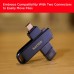 USB флеш накопитель SanDisk 128GB Phone Drive for iPhone Metallic Sky Lightning/Type-C U (SDIXD0N-128G-GN6NE)