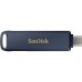 USB флеш накопитель SanDisk 128GB Phone Drive for iPhone Metallic Sky Lightning/Type-C U (SDIXD0N-128G-GN6NE)