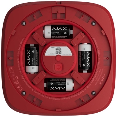 Сирена Ajax EN54 FireProtect VAD red Сирена Ajax EN54 FireProtect VAD red