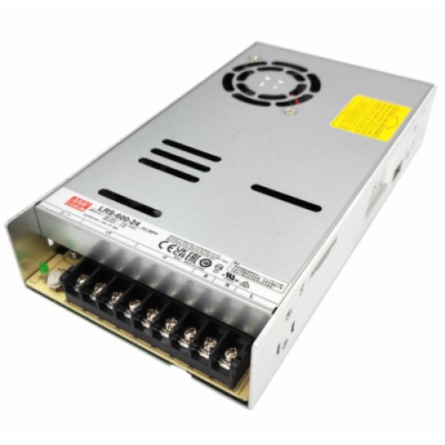 Блок питания для систем видеонаблюдения MeanWell LRS-600-24