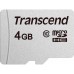 Карта памяти Transcend 4GB microSD class 10 (TS4GUSD300S) Карта памяти Transcend 4GB microSD class 10 (TS4GUSD300S)