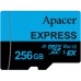 Карта памяти Apacer 256GB microSDXC class 10 UHS-I U3 V30 A1 Express (AP256GMCEXG3X17-RA) Карта памяти Apacer 256GB microSDXC class 10 UHS-I U3 V30 A1 Express (AP256GMCEXG3X17-RA)