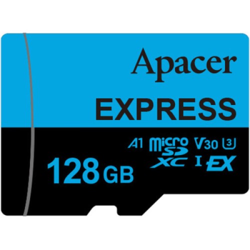 Карта памяти Apacer 128GB microSDXC class 10 UHS-I U3 V30 A1 Express (AP128GMCEXG3X17-RA) Карта памяти Apacer 128GB microSDXC class 10 UHS-I U3 V30 A1 Express (AP128GMCEXG3X17-RA)