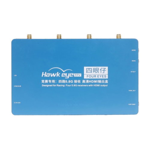 Видеоприемник (VRX) Hawkeye 4 eyes 5.8G 4CH in 1 HDMI AV output box (H4E4)