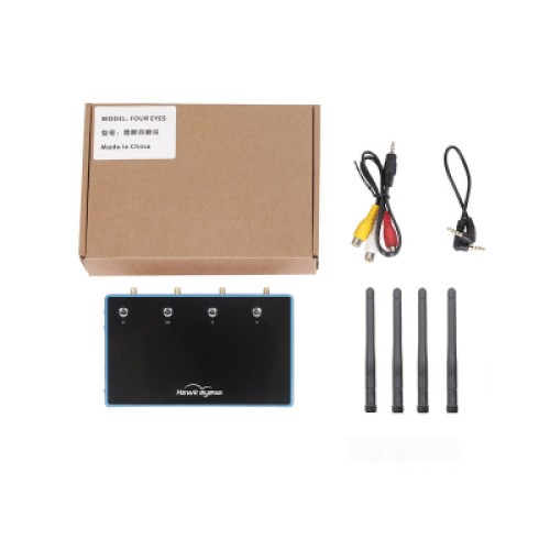 Видеоприемник (VRX) Hawkeye 4 eyes 5.8G 4CH in 1 HDMI AV output box (H4E4)