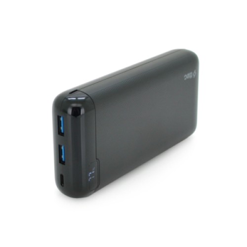 Батарея универсальная Ttec 20000mAh, Output 2*USB + Type-C, 20W, Black (2BB186S) Батарея универсальная Ttec 20000mAh, Output 2*USB + Type-C, 20W, Black (2BB186S)