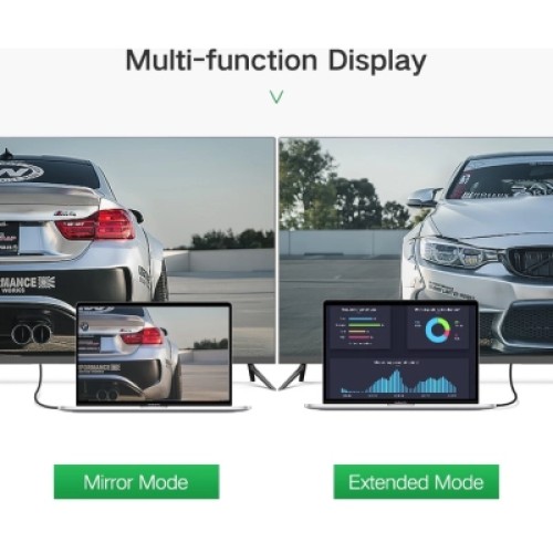 Кабель мультимедийный HDMI M to HDMI M 1.0m 90° corner HD103 black Ugreen (10172) Кабель мультимедийный HDMI M to HDMI M 1.0m 90° corner HD103 black Ugreen (10172)