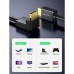 Кабель мультимедийный HDMI M to HDMI M 2.0m 90° corner HD103 black Ugreen (10173) Кабель мультимедийный HDMI M to HDMI M 2.0m 90° corner HD103 black Ugreen (10173)