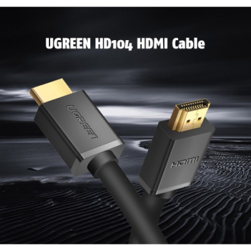 Кабель мультимедийный HDMI M to HDMI M 1.5m HD104 black Ugreen (60820) Кабель мультимедийный HDMI M to HDMI M 1.5m HD104 black Ugreen (60820)