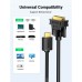 Кабель мультимедийный HDMI M to DVI M 1.5m HD106 black Ugreen (11150)